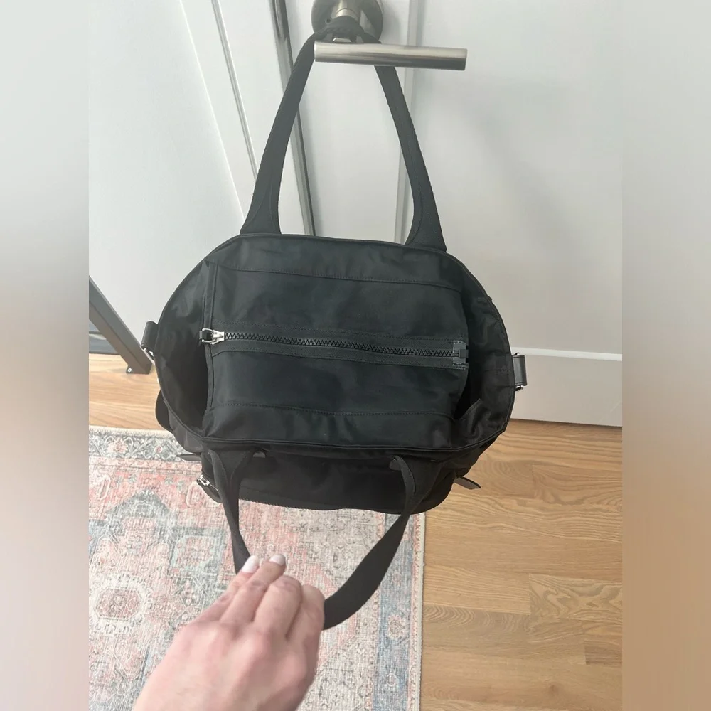 Marc by Marc Jacobs Black Diaper/Tote Bag